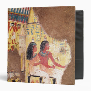 The painter Maie and his wife seated Binder