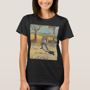 The Painter on His Way to Work by Vincent van Gogh T-Shirt