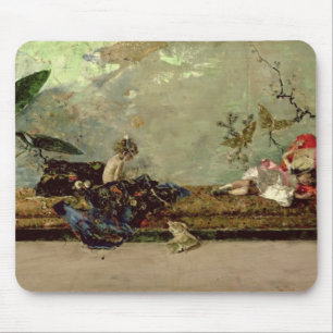 The Painter's Children in the Japanese Salon Mouse Pad