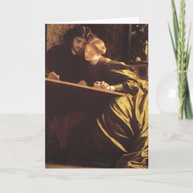 The Painter's Honeymoon by Frederic Leighton Card (Front)
