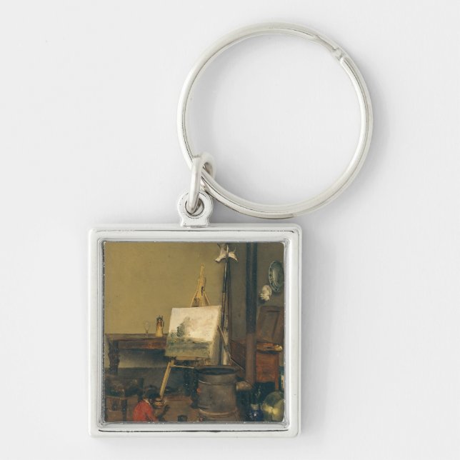 The Painter's Monkey Keychain (Front)