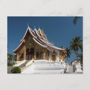 The palace in Luang Prabang Postcard