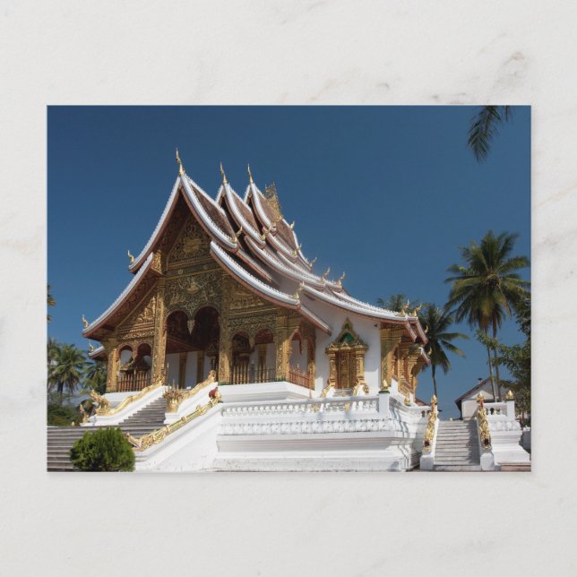 The palace in Luang Prabang Postcard (Front)