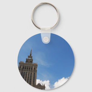 The Palace of Culture and Science Keychain