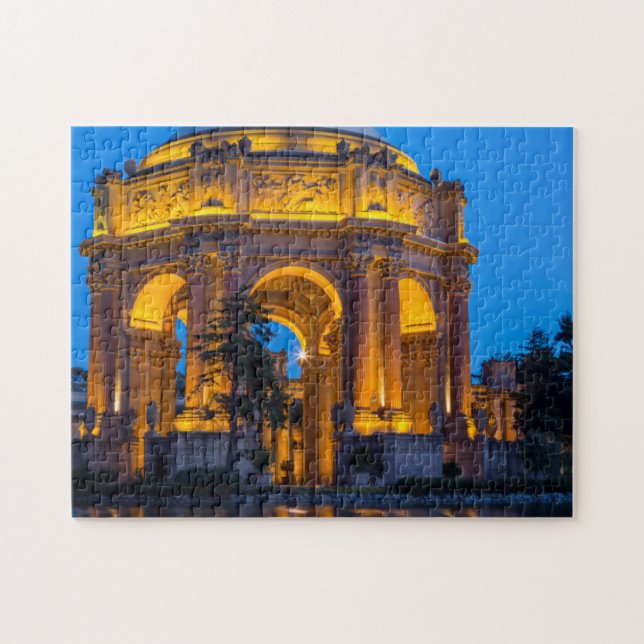 The Palace Of Fine Arts At Dawn Jigsaw Puzzle (Horizontal)
