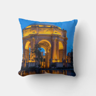 The Palace Of Fine Arts At Dawn Throw Pillow