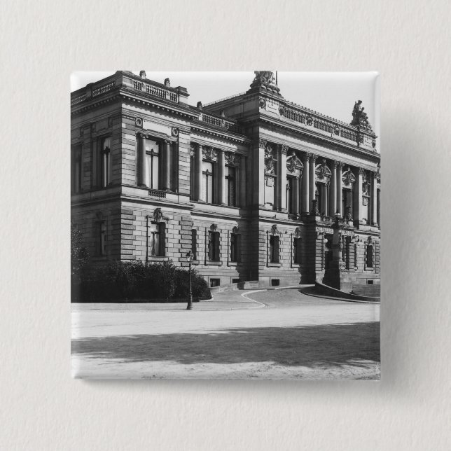 The Palace of the regional delegation 2 Inch Square Button (Front)