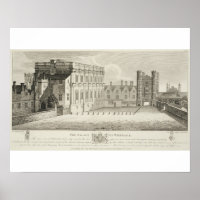 The Palace of Whitehall, from a drawing in the Pep