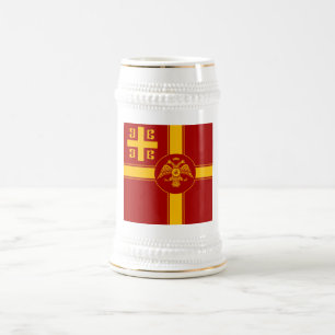 The Palaiologos Dynasty of the Byzantine Empire Beer Stein