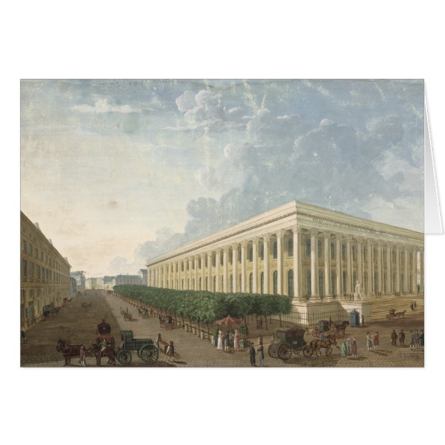 The Palais de la Bourse (Front Horizontal)