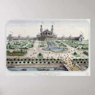The Palais du Trocadero Poster