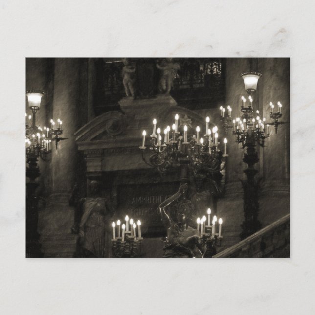 The Palais Garnier Paris France Postcard (Front)