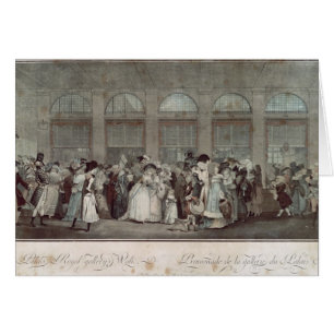 The Palais Royal Gallery's Walk, 1787