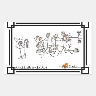 The Palin Brawl, by Jeanne Devon Sticker