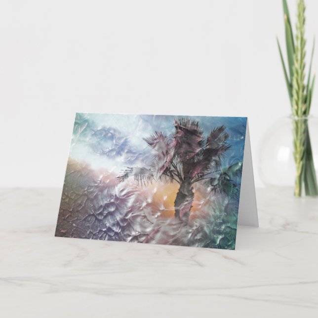 "The Palm and The Storm" Announcement (Front)