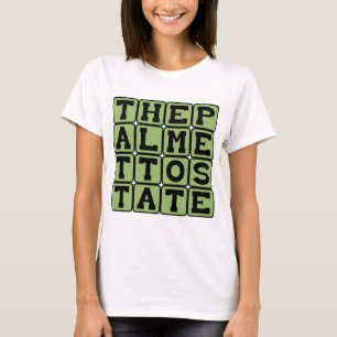 The Palmetto State, South Carolina Nickname T-Shirt