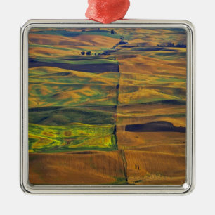 The Palouse from Steptoe Butte, Colfax, Metal Ornament
