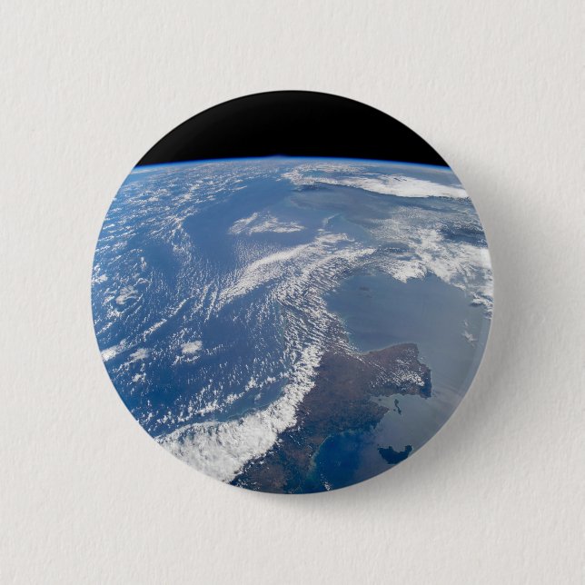 The Panama Canal. 2 Inch Round Button (Front)