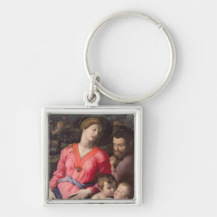 The Panciatichi Holy Family, c.1530-32 (oil on pan Keychain