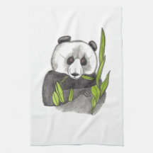 The Panda ... American MoJo Kitchen Towel