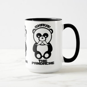 The Pandache mug - choose style & colour