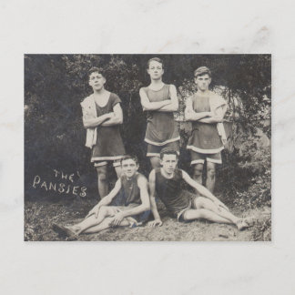 The Pansies swim team Postcard