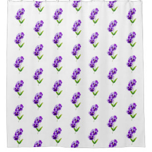 'The Pansy Party' on a Shower Curtain (II)
