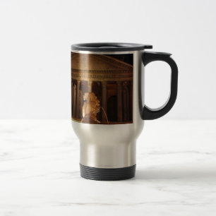 The Pantheon and the Fontana del Pantheon in Rome Travel Mug