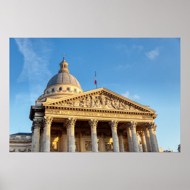 The Pantheon in Paris, France Poster (Front)