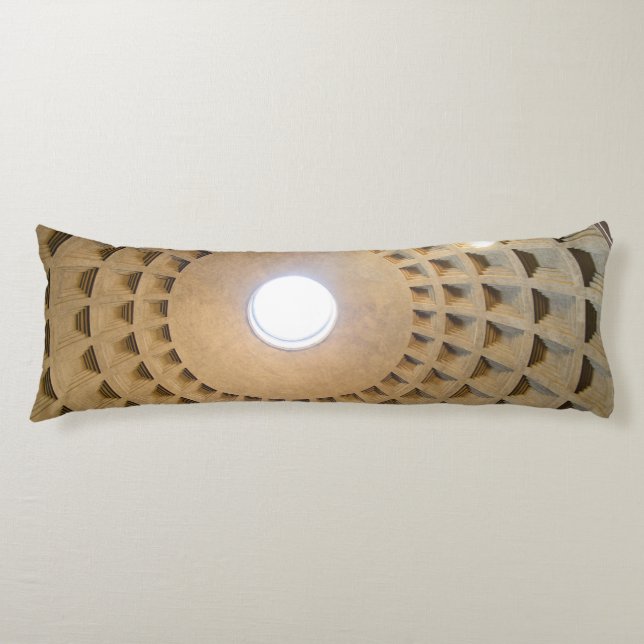 The Pantheon in Rome #3 #travel #wall #art Body Pillow (Front)