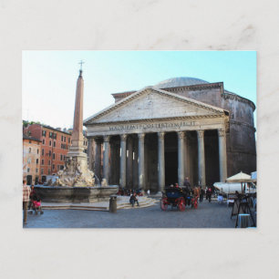 The Pantheon in Rome, Italy Postcard