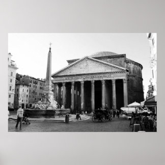 The Pantheon in Rome, Italy Poster