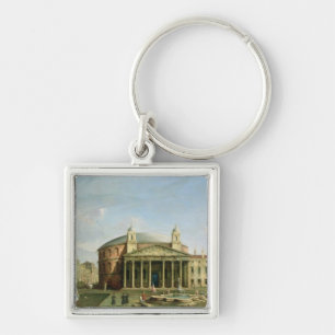 The Pantheon in Rome Keychain