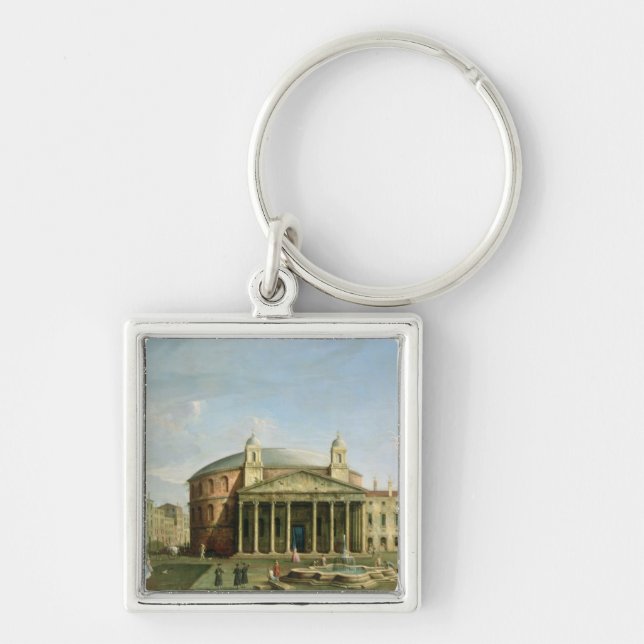 The Pantheon in Rome Keychain (Front)