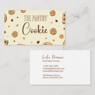 The Pantry Cookie Business Card