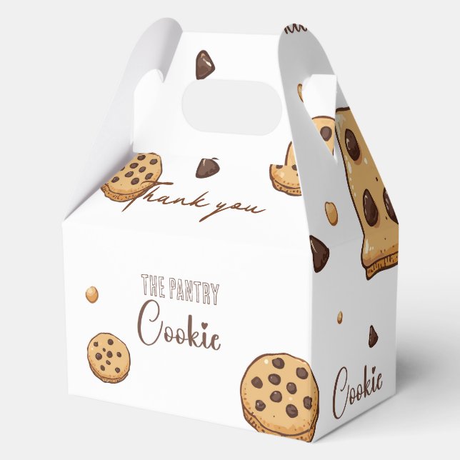 The Pantry Cookie (White) Favor Box (Front)