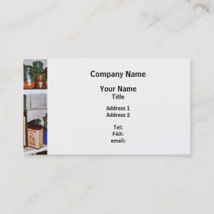 The Pantry - Platinum Finish Business Card
