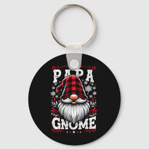 The Papa Gnome Matching Family Christmas Pajama Keychain
