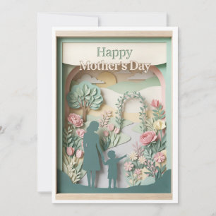 The Paper Garden Art Mother's Day Card