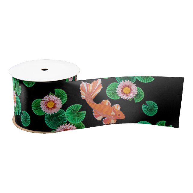 The Paper Koi Pond Satin Ribbon (Spool)