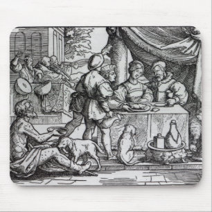 The Parable of Lazarus and Dives Mouse Pad