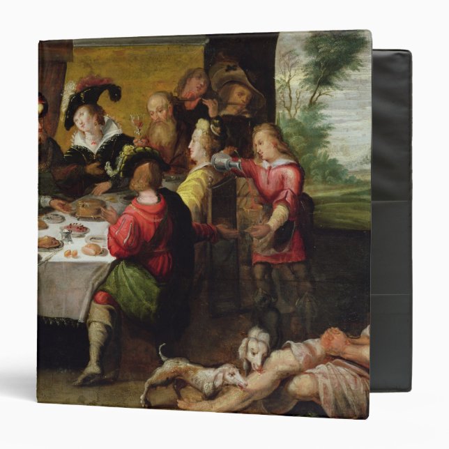 The Parable of the Rich Man and Lazarus Binder (Front/Inside)