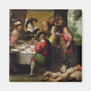 The Parable of the Rich Man and Lazarus Magnet