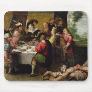 The Parable of the Rich Man and Lazarus Mouse Pad