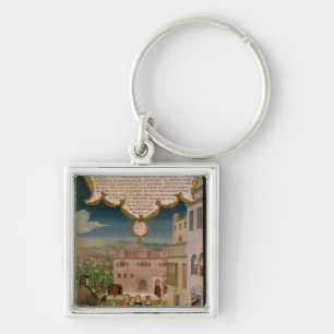 The Parable of the Wise and Foolish Virgins Keychain