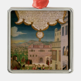 The Parable of the Wise and Foolish Virgins Metal Ornament