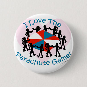 The Parachute Game 2 Inch Round Button