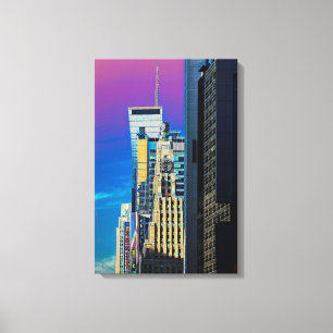 The Paramount Building New York City Poster Canvas Print