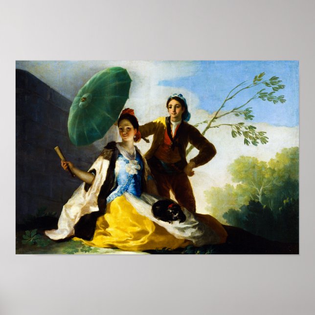 The Parasol by Francisco de Goya  Poster (Front)