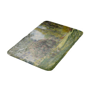 The Parc Monceau - Claude Monet Bath Mat